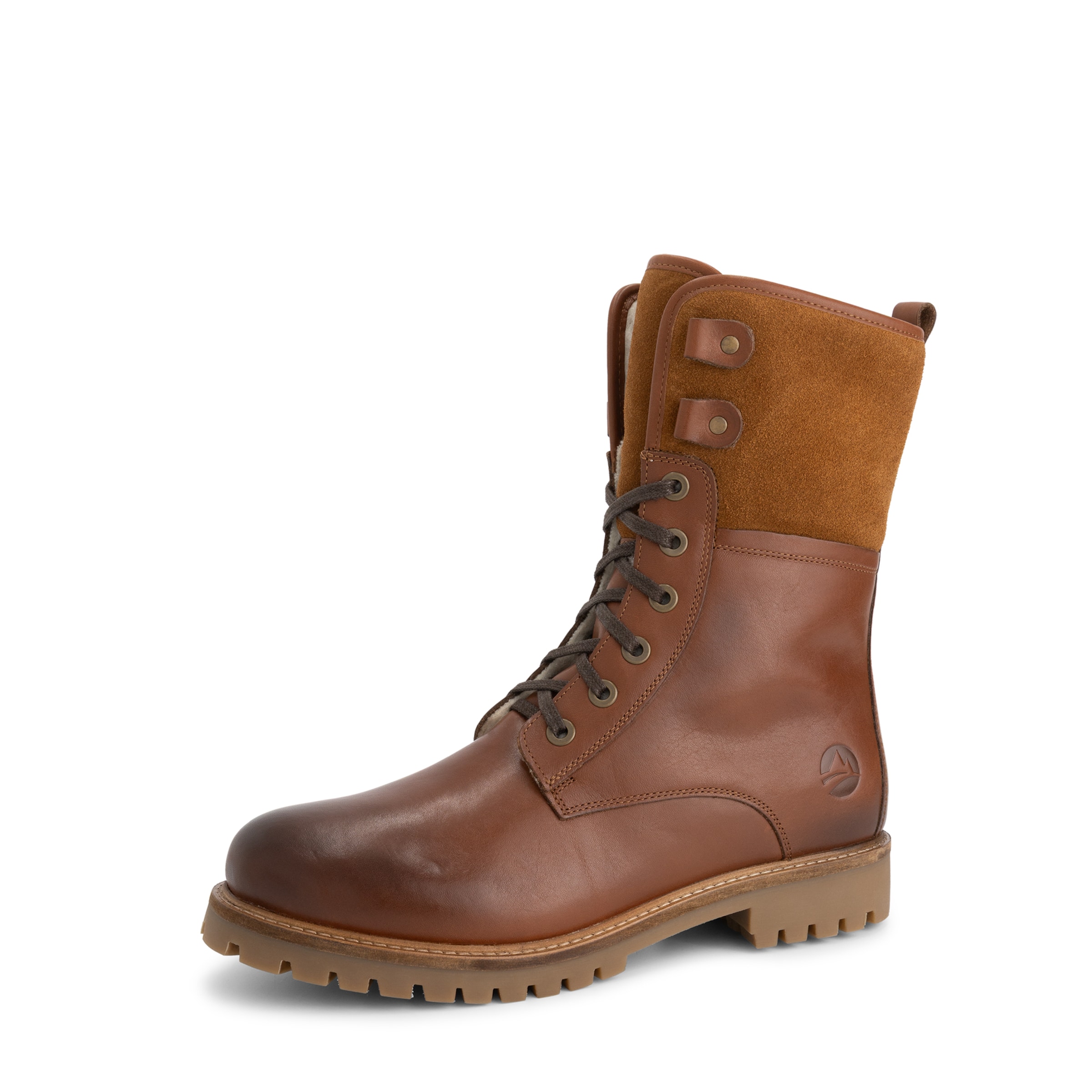 Travelin Snørestøvler i brun: forside