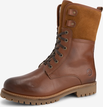 Travelin Veterlaarzen in Bruin: voorkant