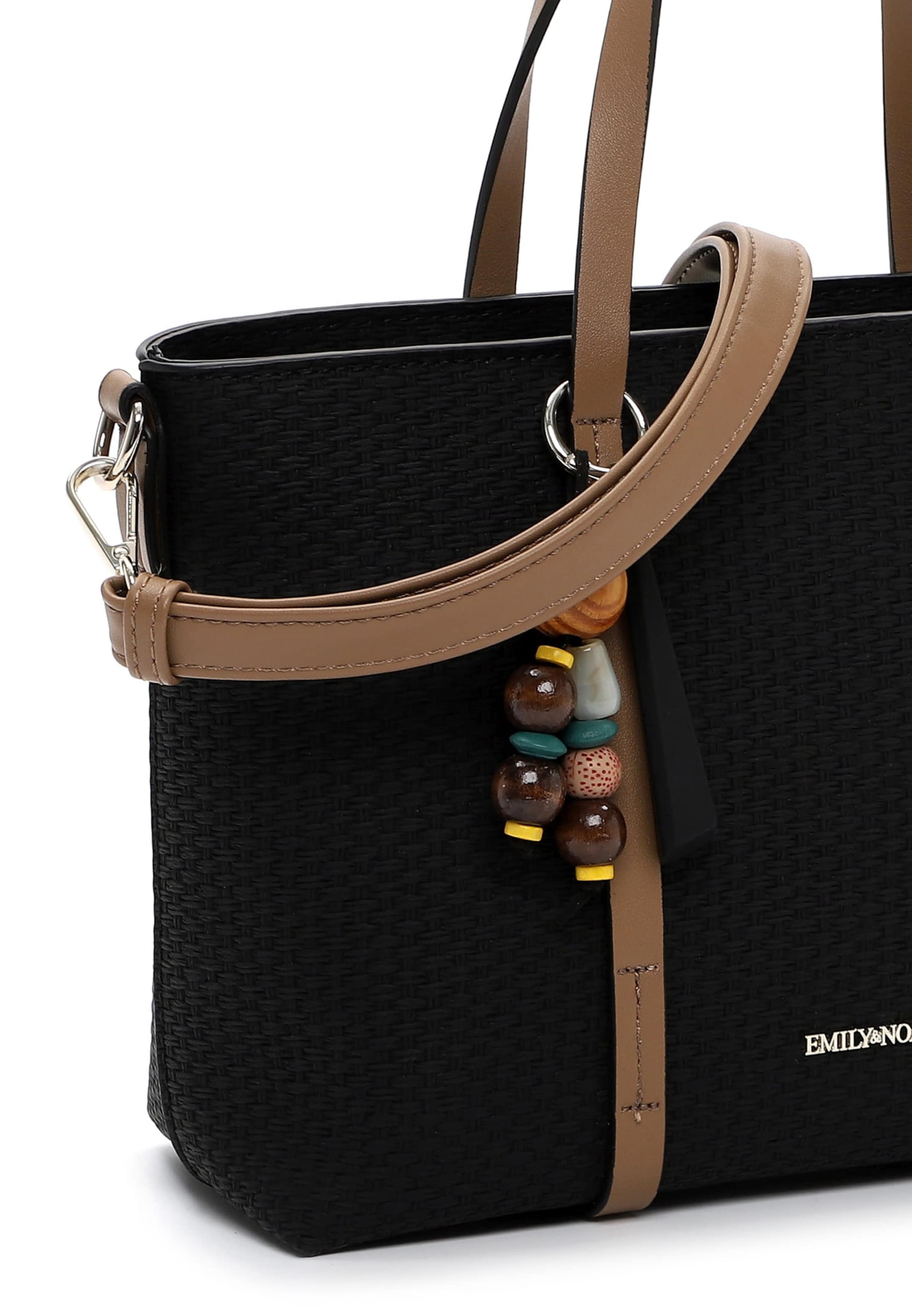 Cabas 'Johanna' Emily & Noah en noir