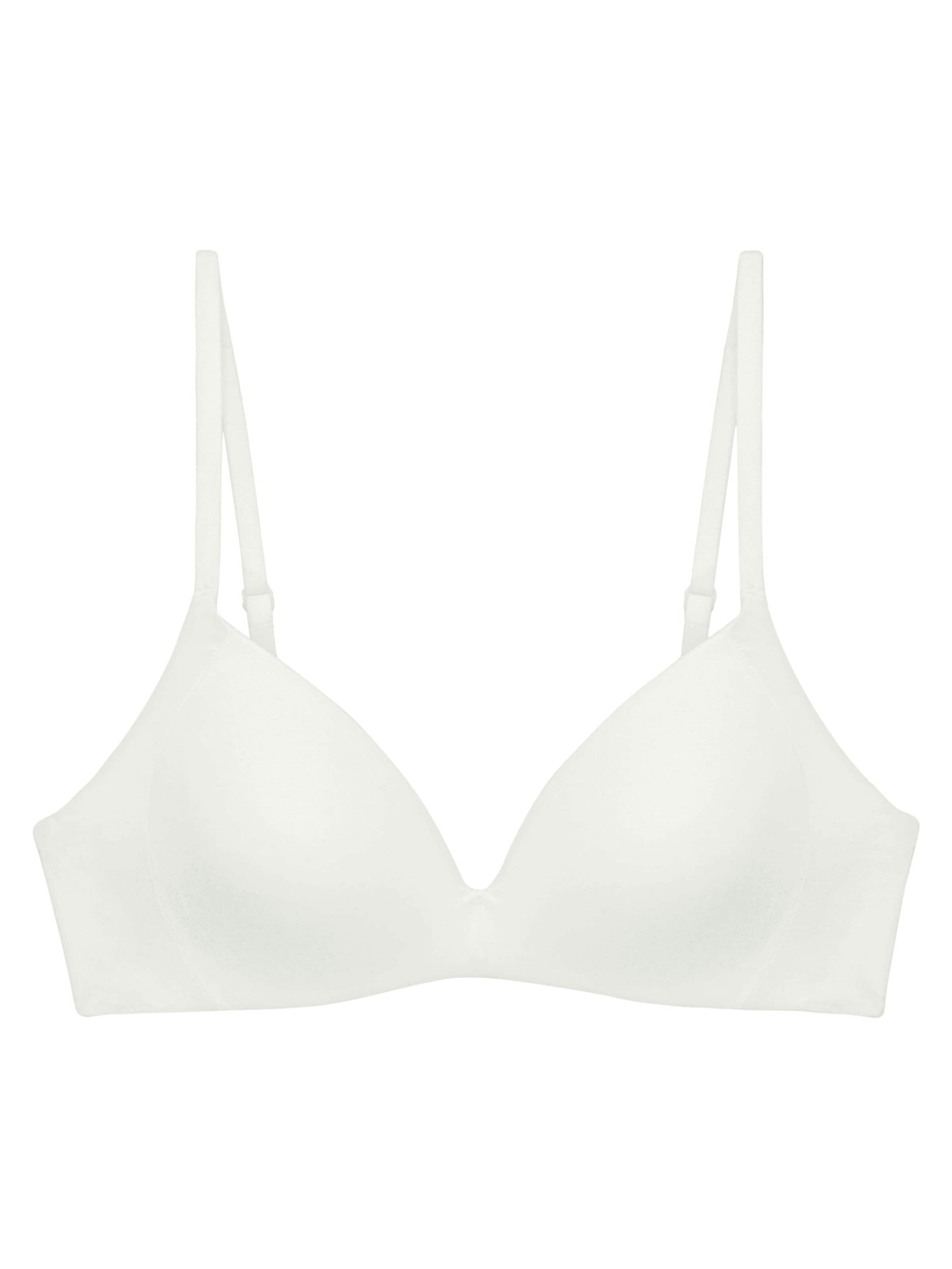 TRIUMPH T-shirt Bra 'Body Make-Up Soft Touch' in White: front