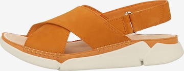 CLARKS Sandale in Orange