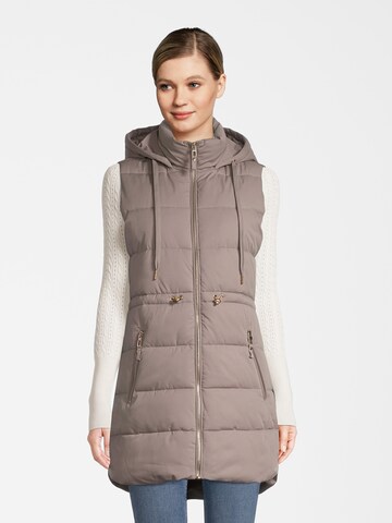 Orsay Vest 'Odette' in Grey: front