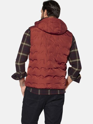 Jan Vanderstorm Vest 'Erkulf' in Red