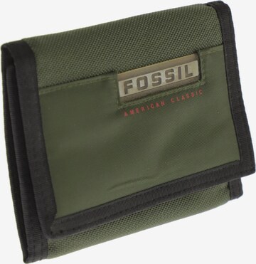 FOSSIL Small Leather Goods in One size in Green: front