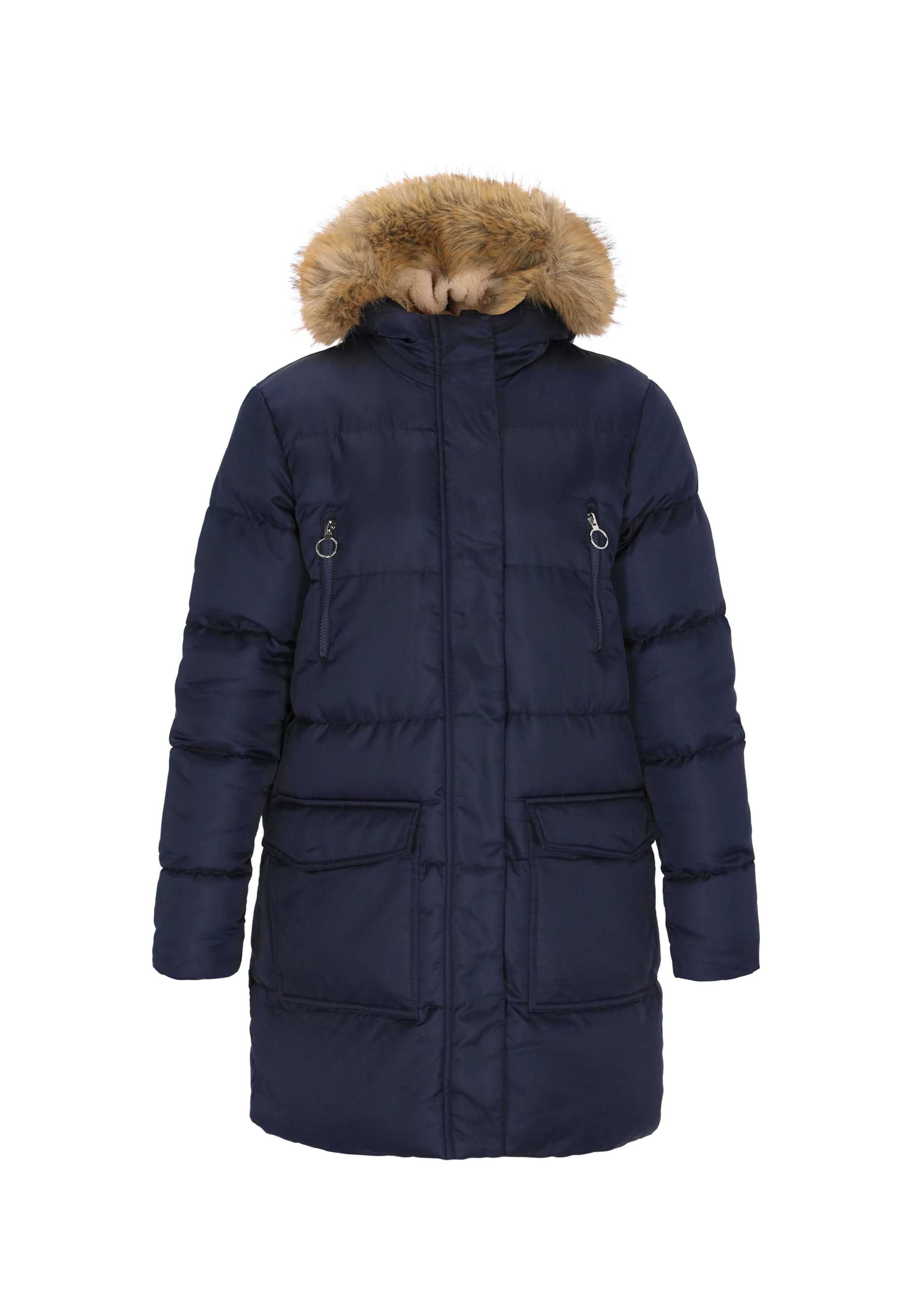 MYMO Зимняя куртка в Синий: спереди