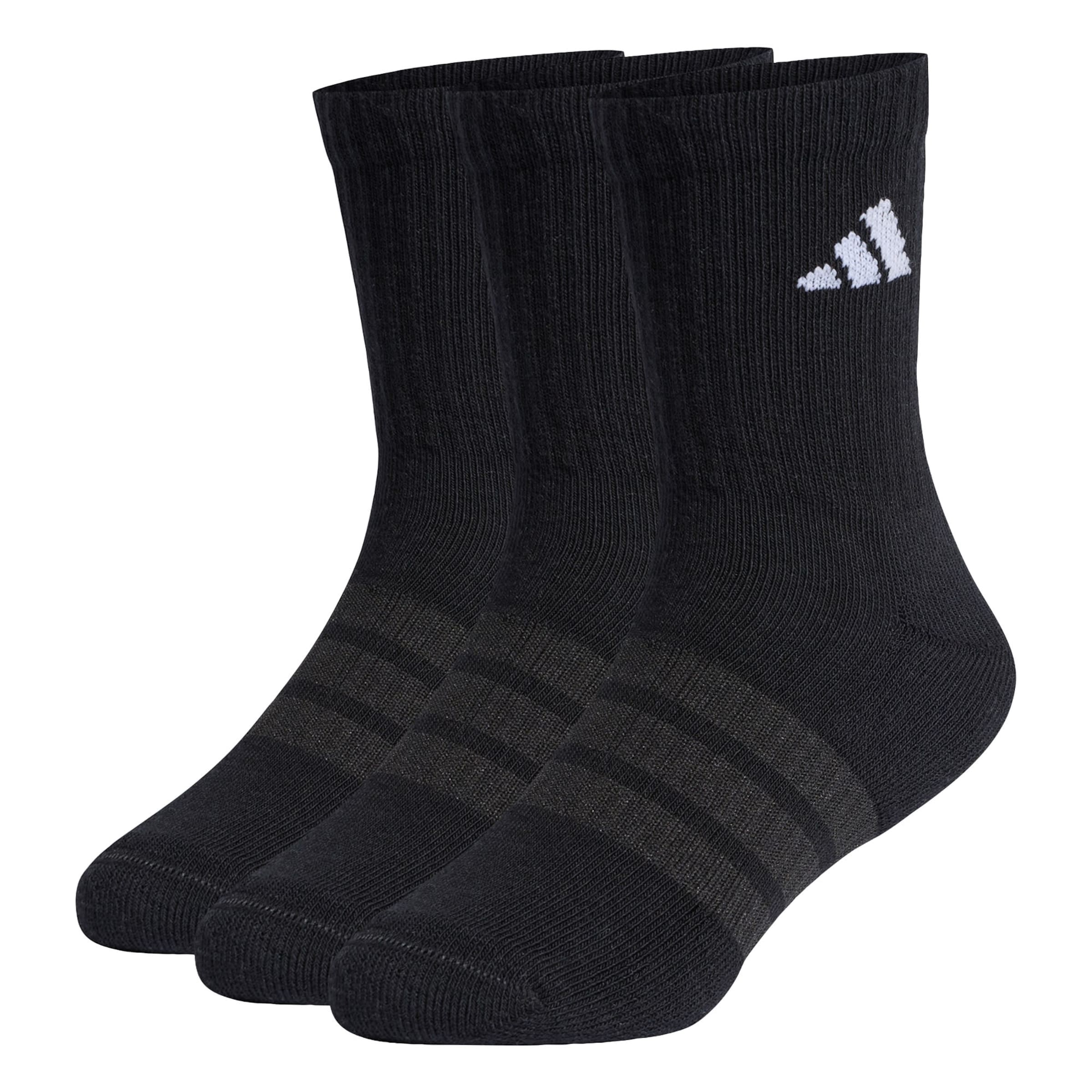 ADIDAS PERFORMANCE Athletic Socks in Black: front