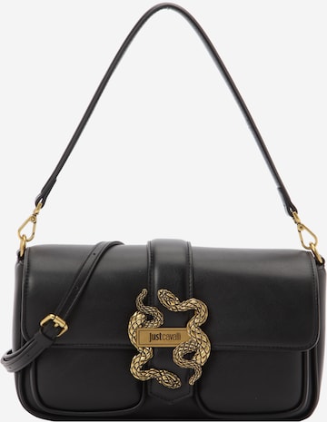 Borsa a spalla 'ICONIC' di Just Cavalli in nero: frontale