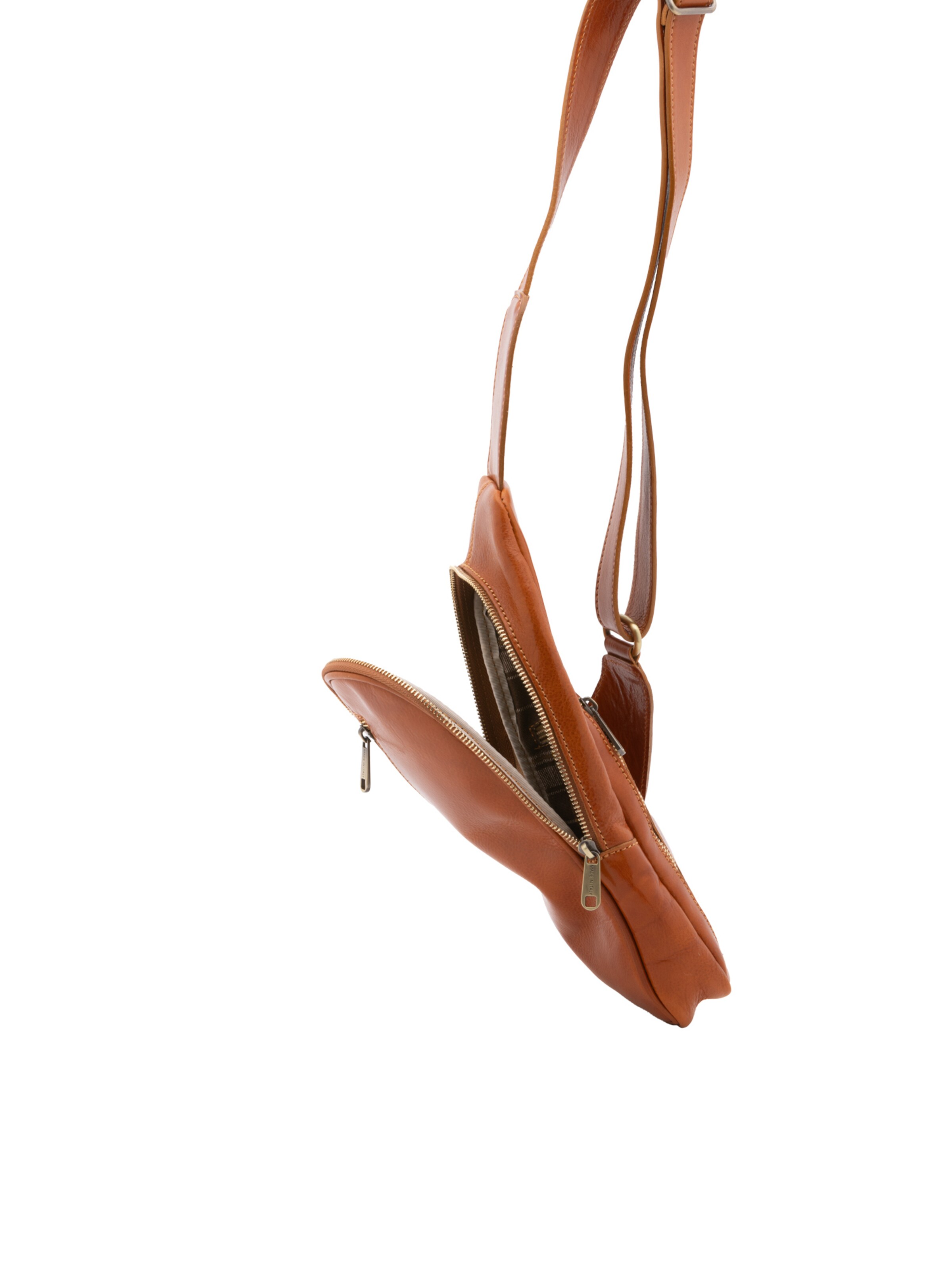 Viola Castellani Schoudertas in Bruin