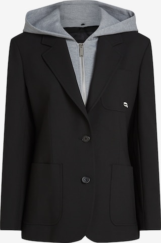 Karl LagerfeldSako 'IKON TRANSFORMER' - crna boja: prednji dio