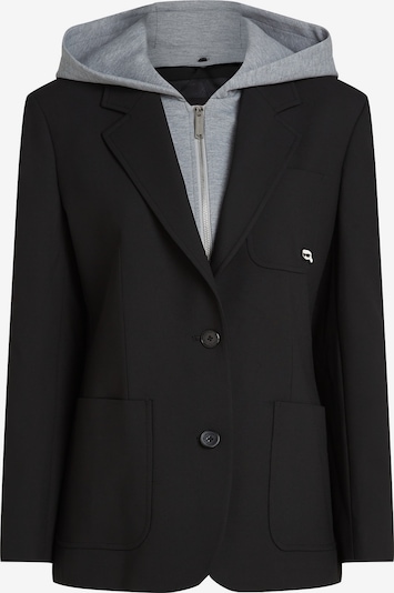 Karl Lagerfeld Sako 'IKON TRANSFORMER' u siva melange / crna, Pregled proizvoda