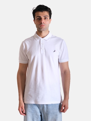 Moxx Paris T-shirt 'Yamal' i gul: framsida