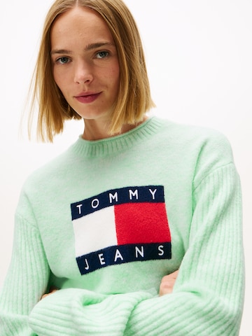 Tommy Jeans Trui in Groen