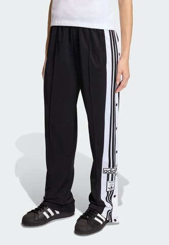 ADIDAS ORIGINALS Loosefit Broek 'Adibreak' in Zwart: voorkant