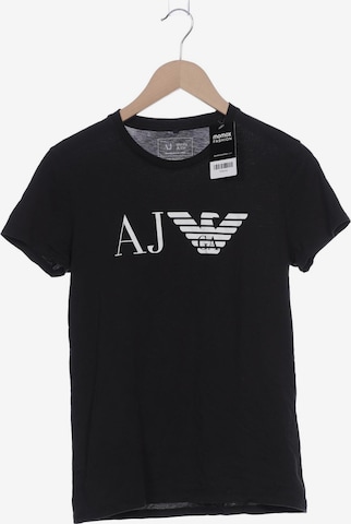 Armani Jeans T-Shirt M in Schwarz: predná strana