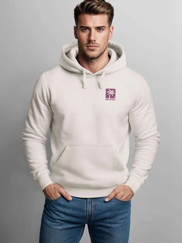 Neverless Sweatshirt 'Golden Hours' in Beige