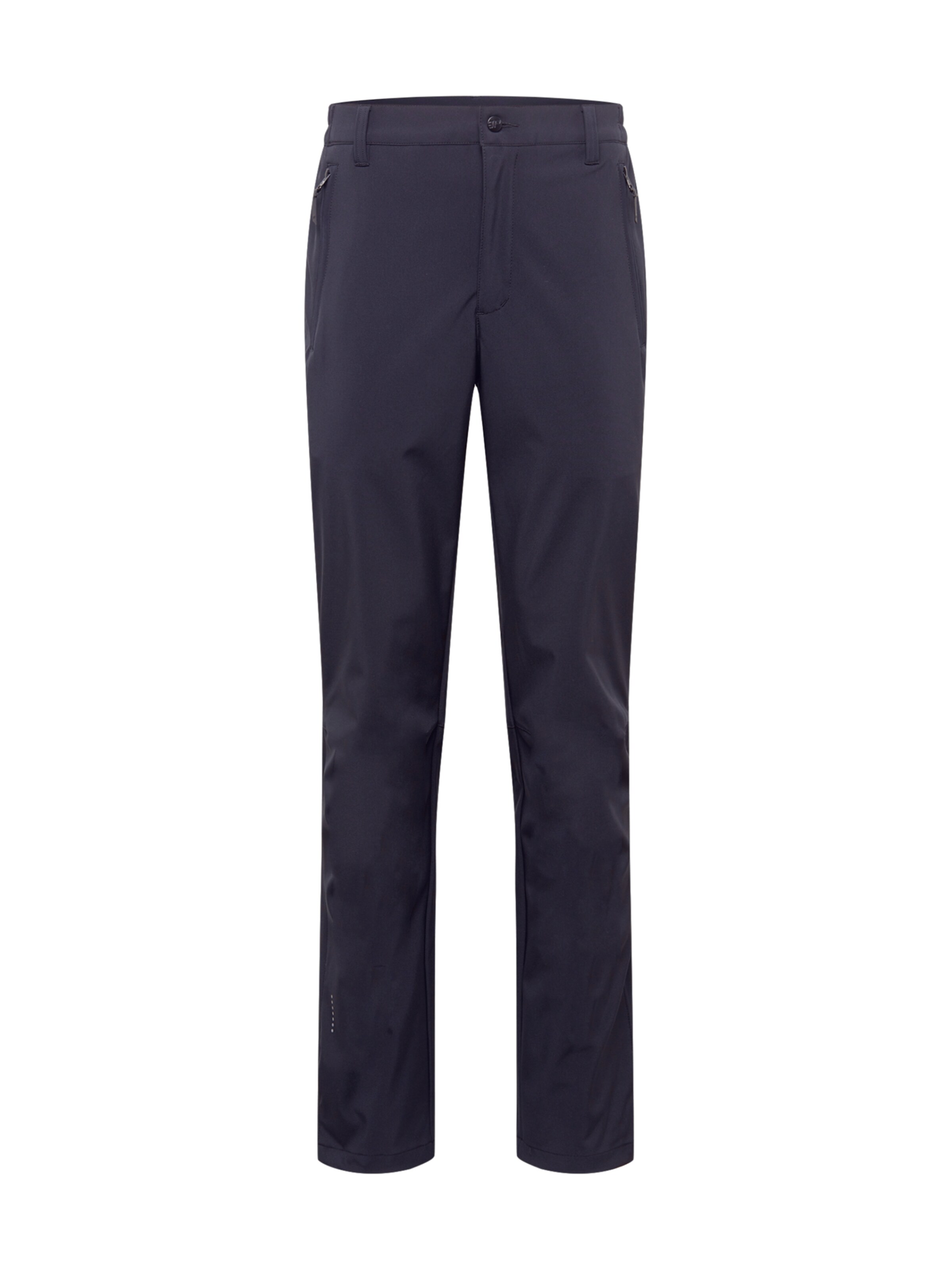 ICEPEAK tavaline Vabaajapüksid 'ATMORE', värv must: eest vaates