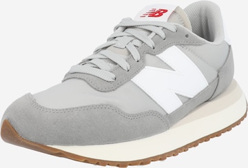 Baskets basses '237' new balance en gris : devant