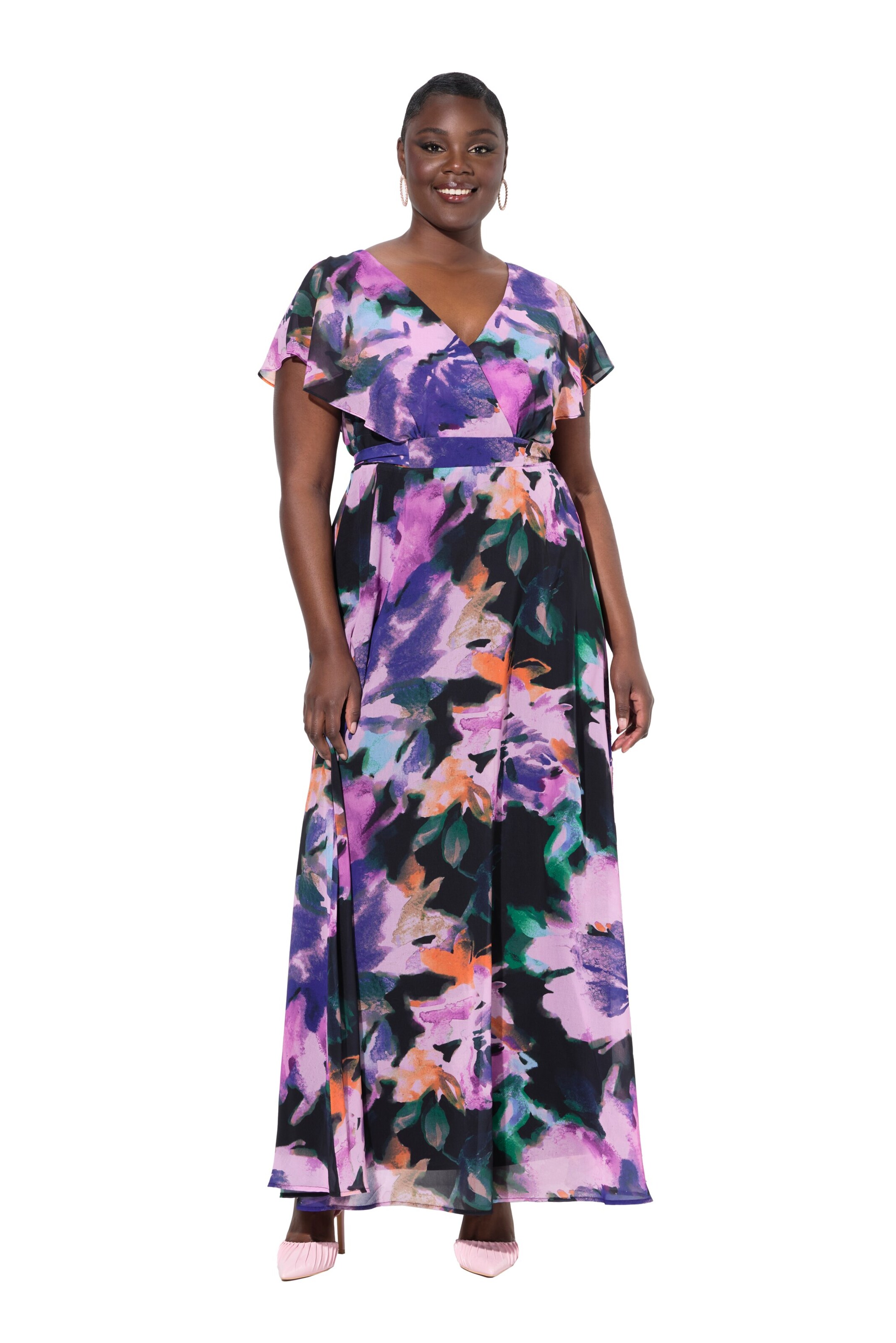 Ulla Popken Evening dress in Black: front