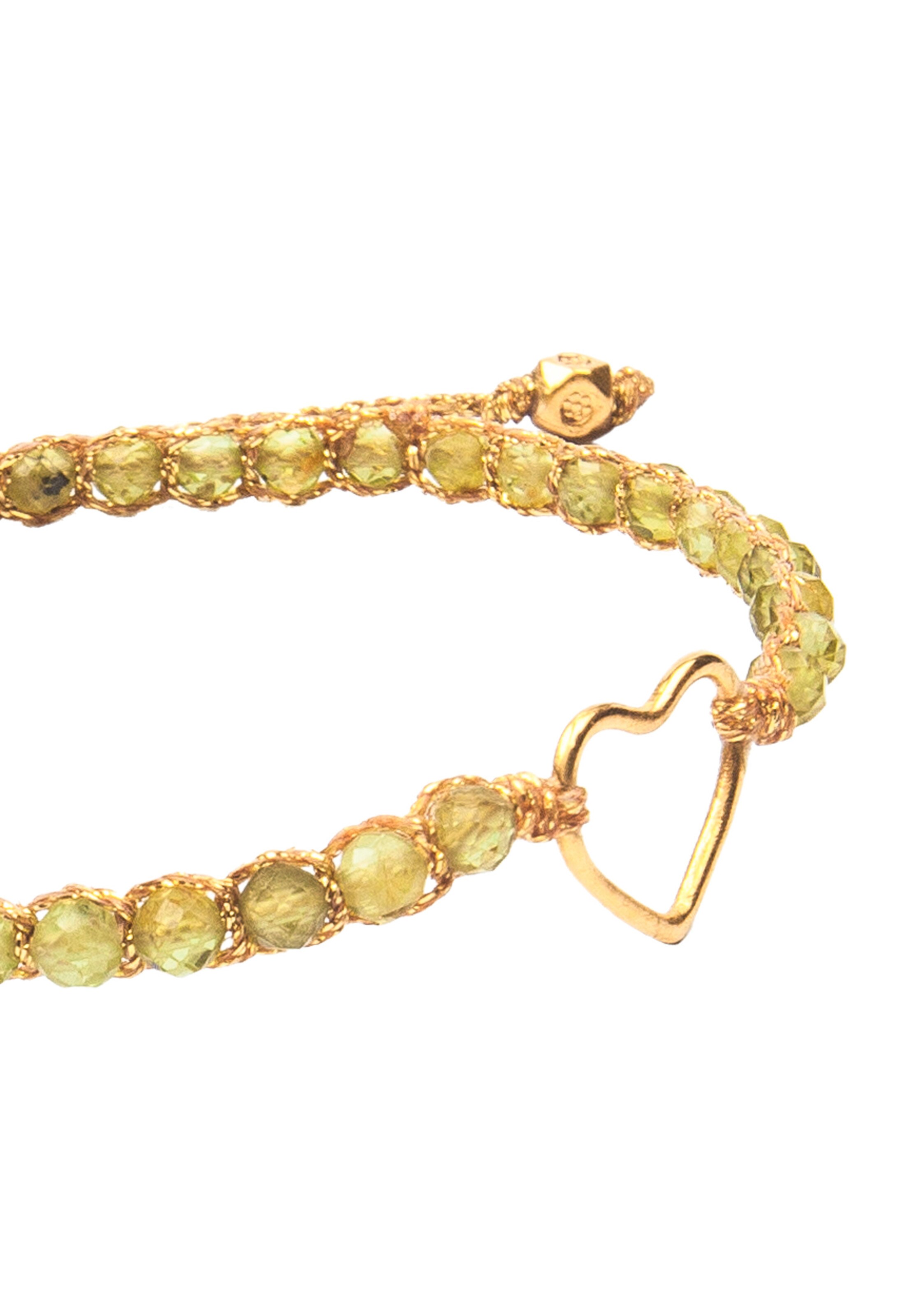 Samapura Jewelry Armband 'Peridot' in Goud