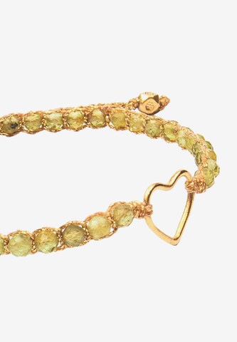Samapura Jewelry Armband 'Peridot' in Goud