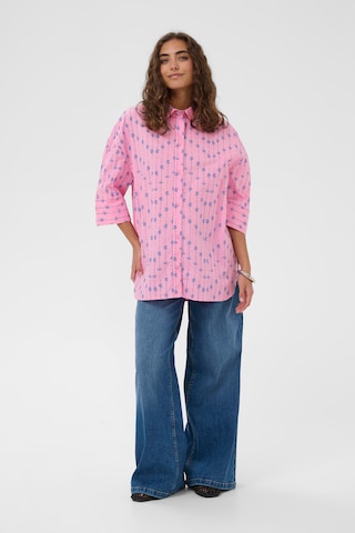 T-shirt 'CUmarco Olena' CULTURE en rose