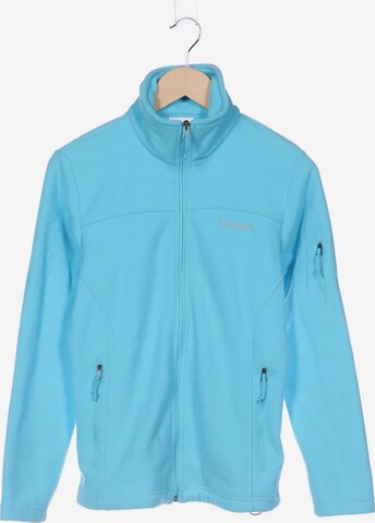 COLUMBIA Sweatshirt & Zip-Up Hoodie in S in Blue: front