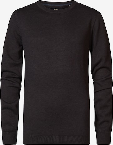 Petrol Industries Trui 'Petersburg' in Zwart: voorkant