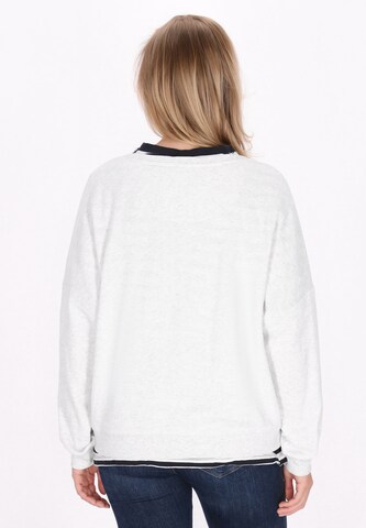 Sweat-shirt Schmuddelwedda en blanc