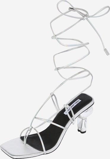 Karl Lagerfeld Chinelos de dedo em prata, Vista do produto
