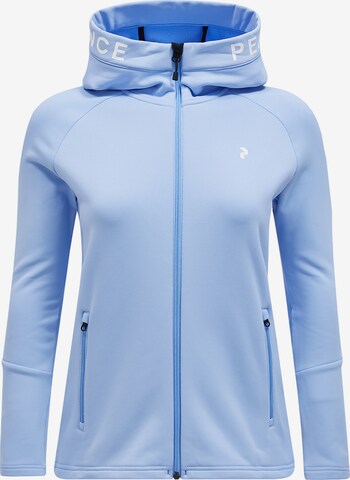 PEAK PERFORMANCE Funktionsjacke 'Rider' in Blau: predná strana