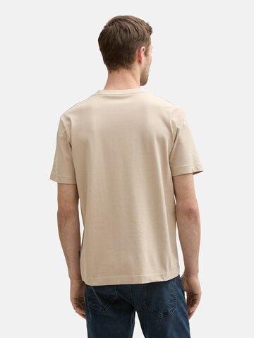 T-Shirt TOM TAILOR en beige