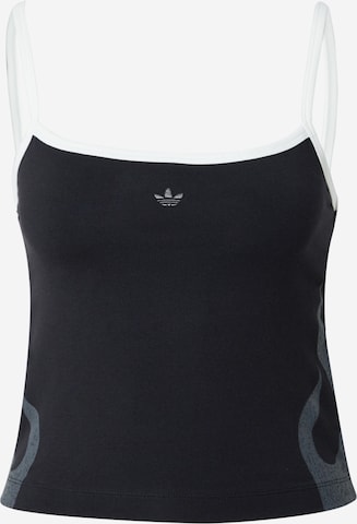 ADIDAS ORIGINALS Toppi 'Flames' värissä musta: etupuoli