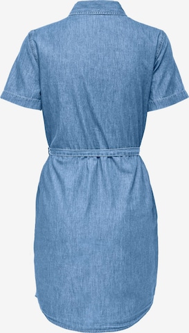 JDY Košilové šaty 'BELLA' – modrá