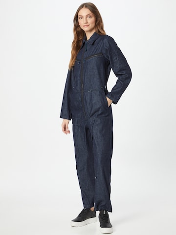G-Star RAW Jumpsuit in Blau: front