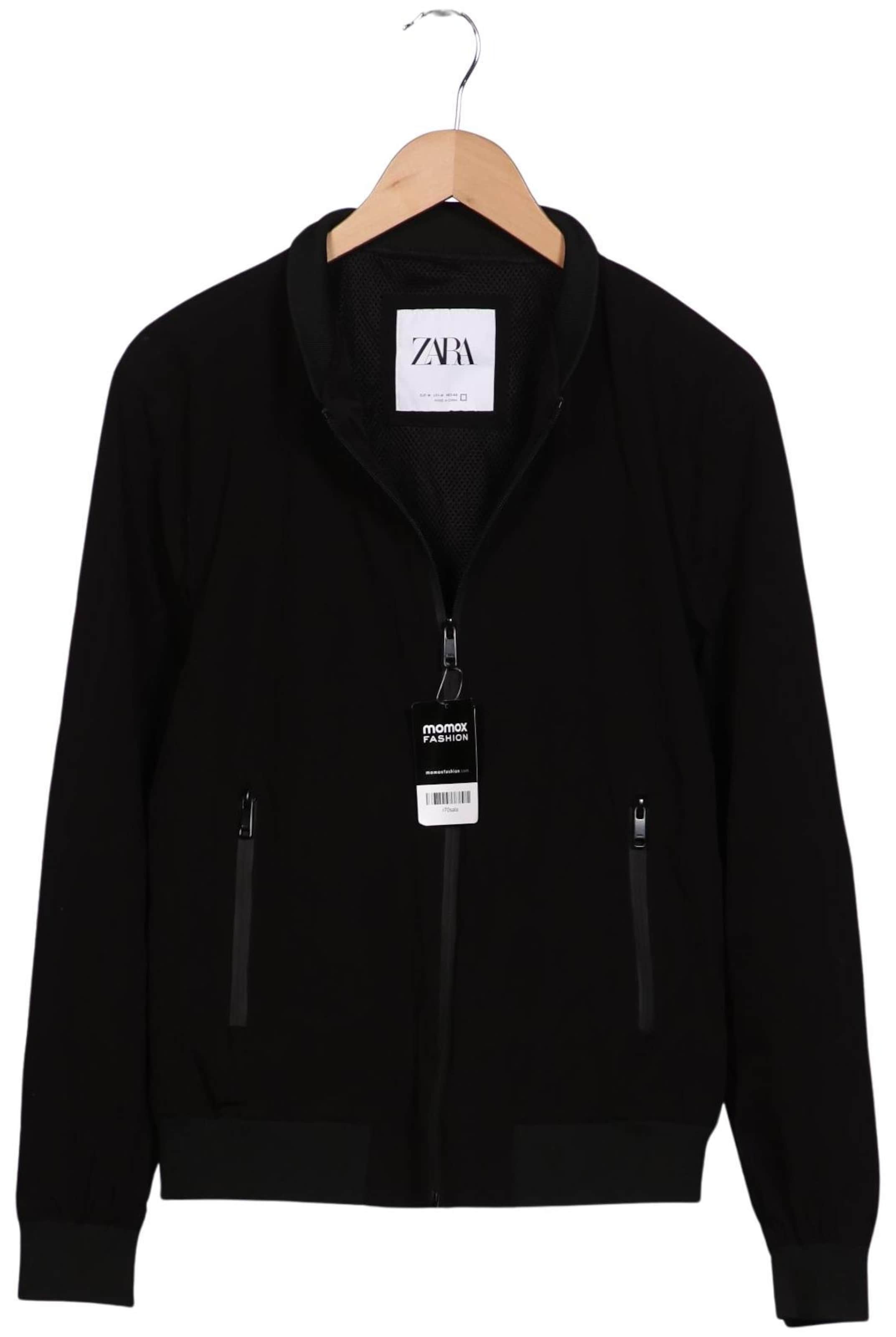 ZARA Jacke M in Schwarz: Vorderseite