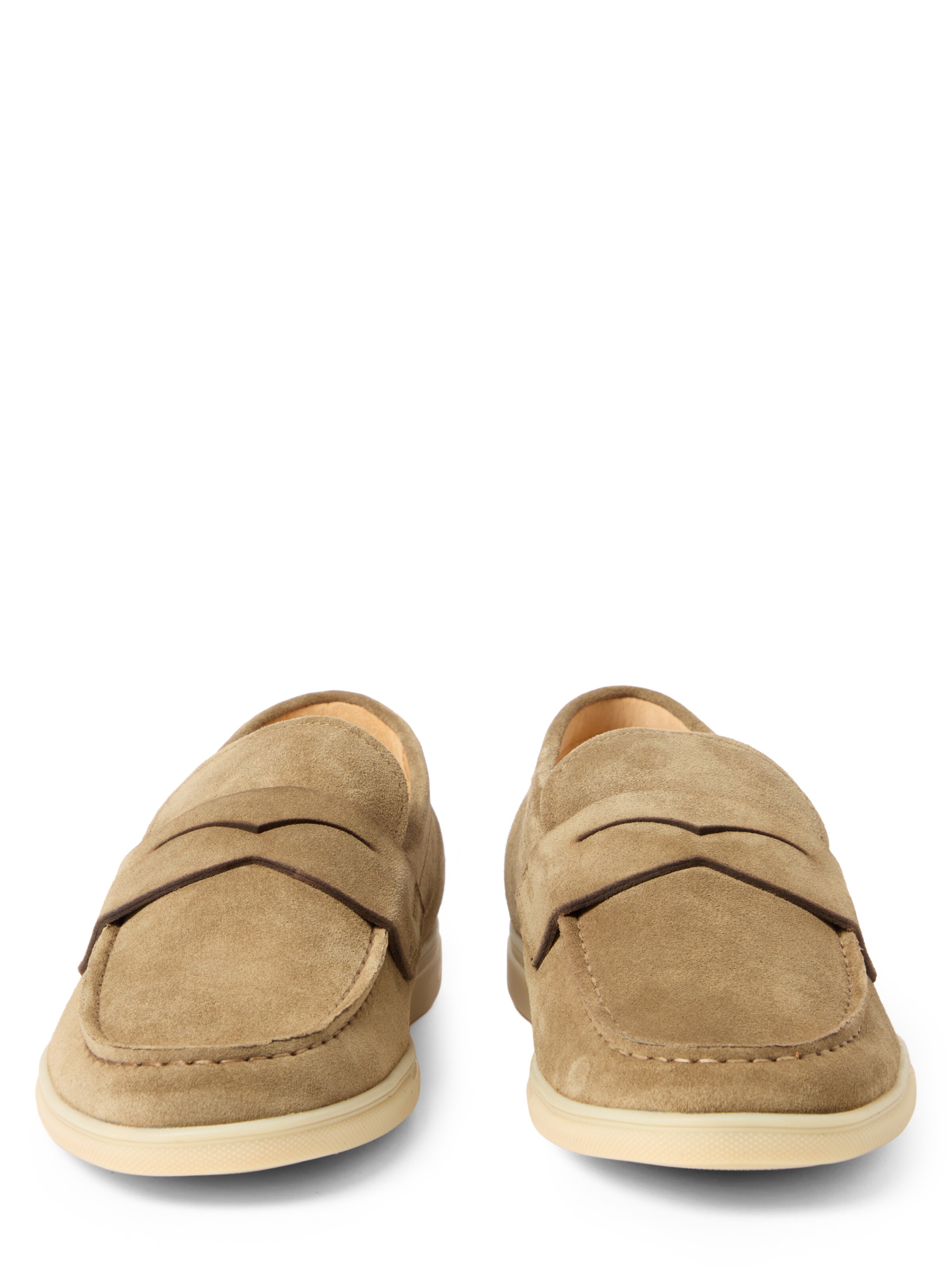 CARL GROSS Classic Flats in Beige
