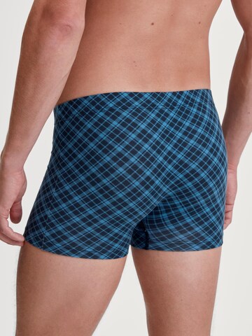 CALIDA Boxershorts 'Cotton Code Design'‌‌‌‌‌‌‌ in Blau