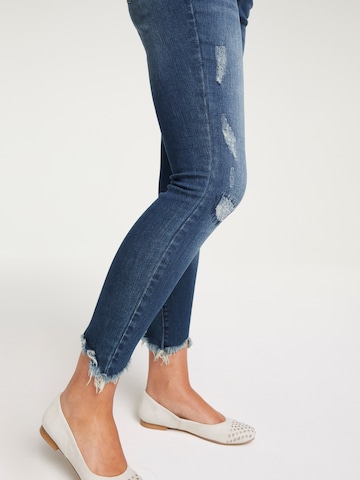heine - Skinny Vaquero en azul