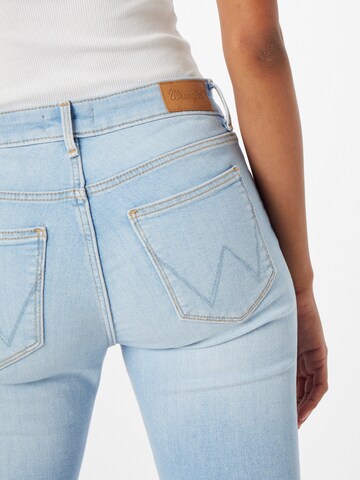 WRANGLER - Skinny Calças de ganga em azul