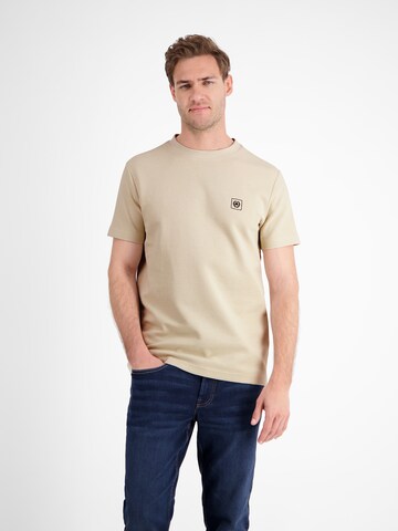T-Shirt LERROS en blanc : devant