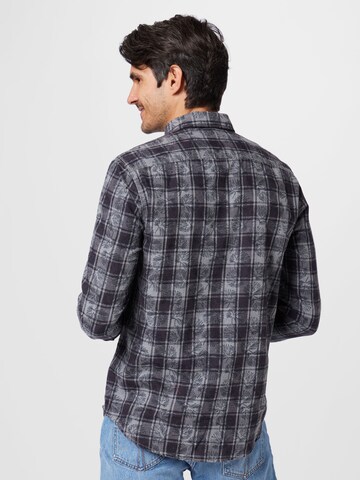 GARCIA Regular fit Button Up Shirt in Grey