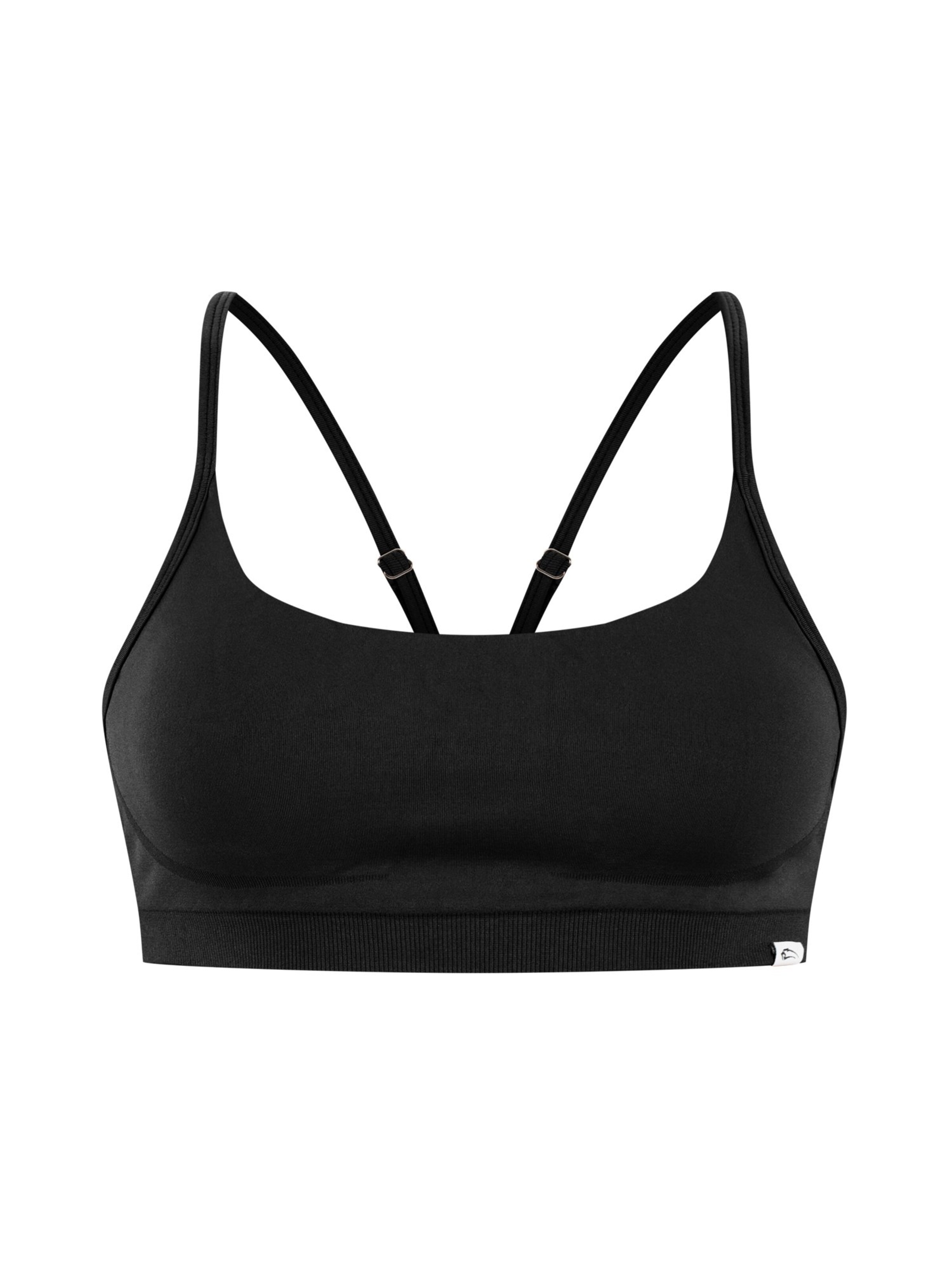 Smilodox Sporttop in Zwart: voorkant