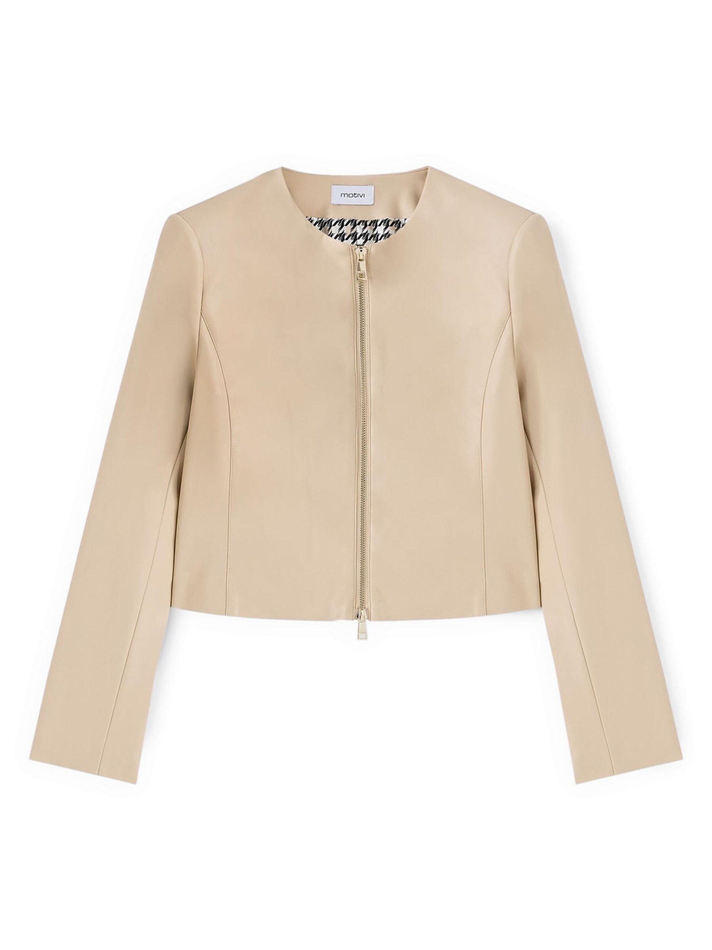 MOTIVI Übergangsjacke‌‌‌‌‌‌‌ in Beige: Vorderseite