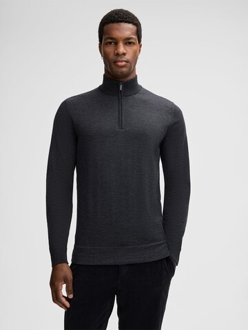 STRELLSON Sweater 'Marek' in Grey: front