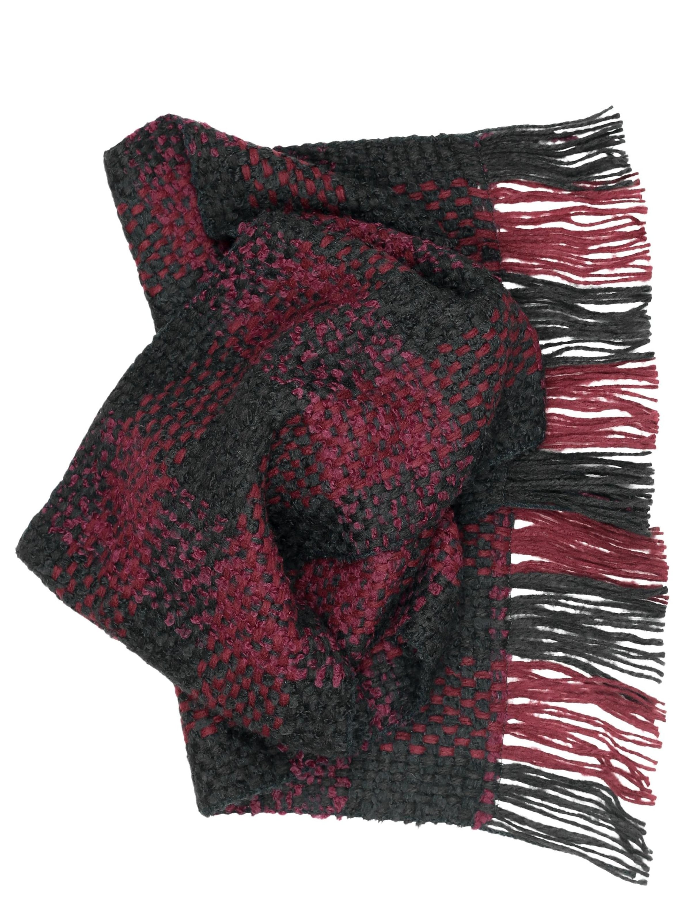 COLLEZIONE ALESSANDRO Scarf 'Formula' in Red: front