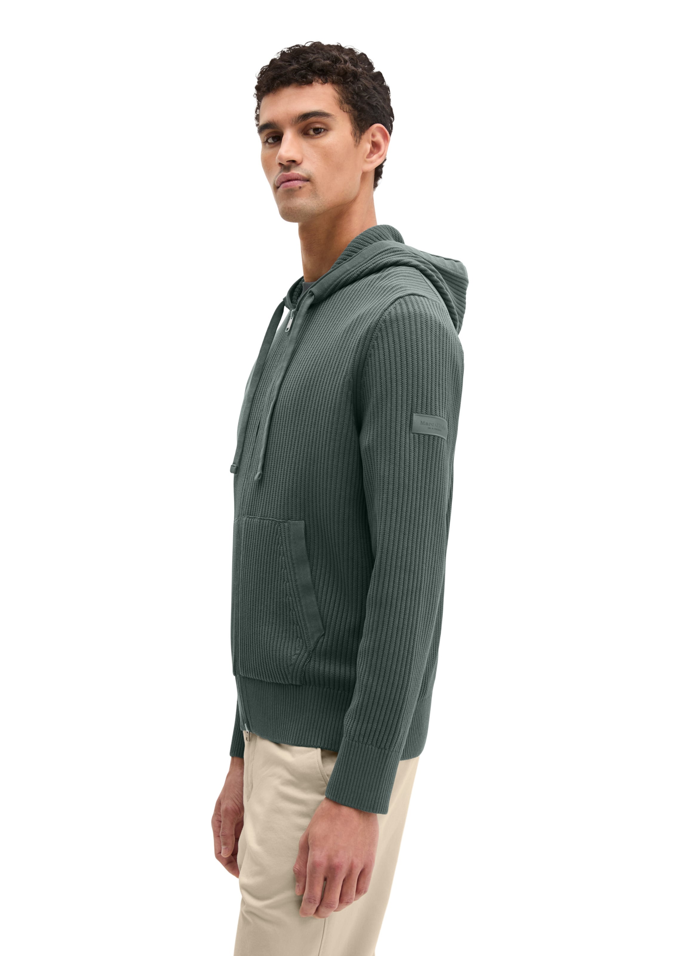 Marc O'Polo Strickjacke in Grau