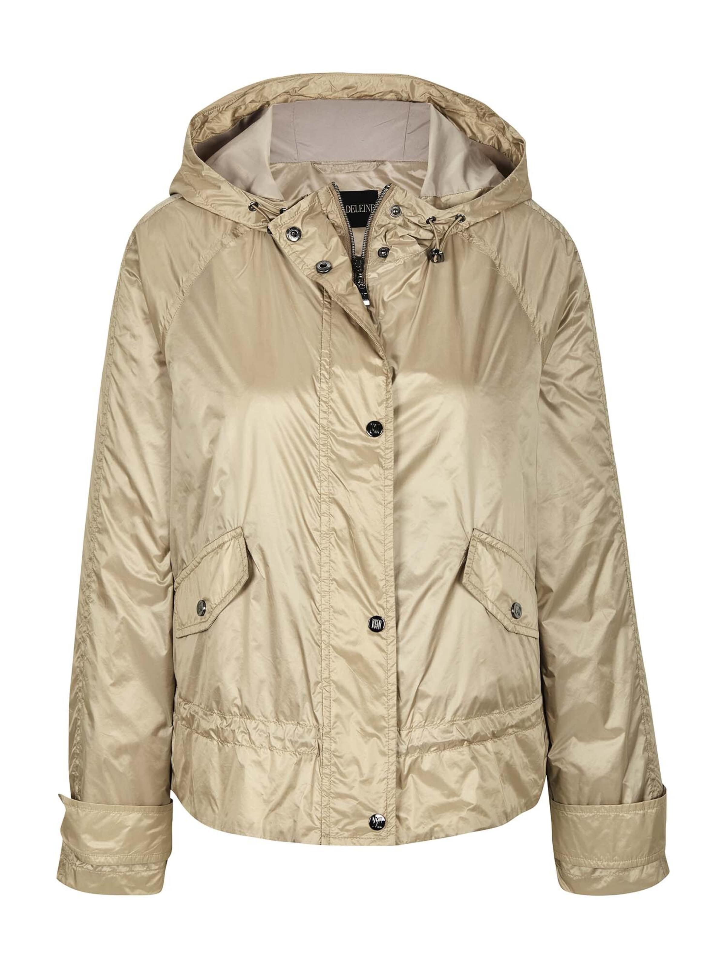 Veste mi-saison MADELEINE en beige : devant