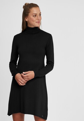 Robes en maille 'Winala' Oxmo en noir : devant