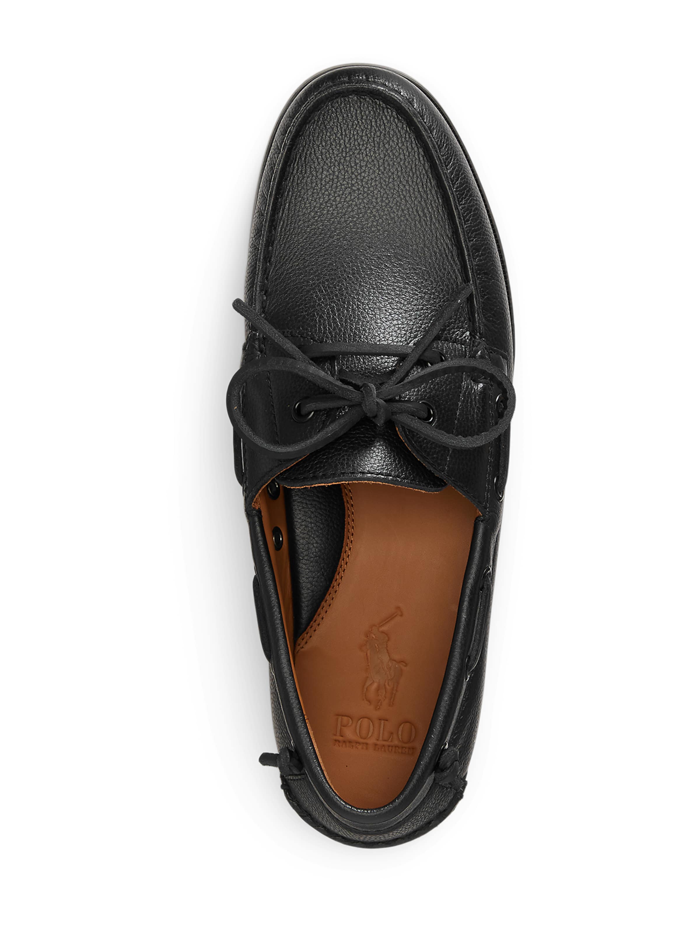 Polo Ralph Lauren Mokkasiinit 'MERTON' värissä musta