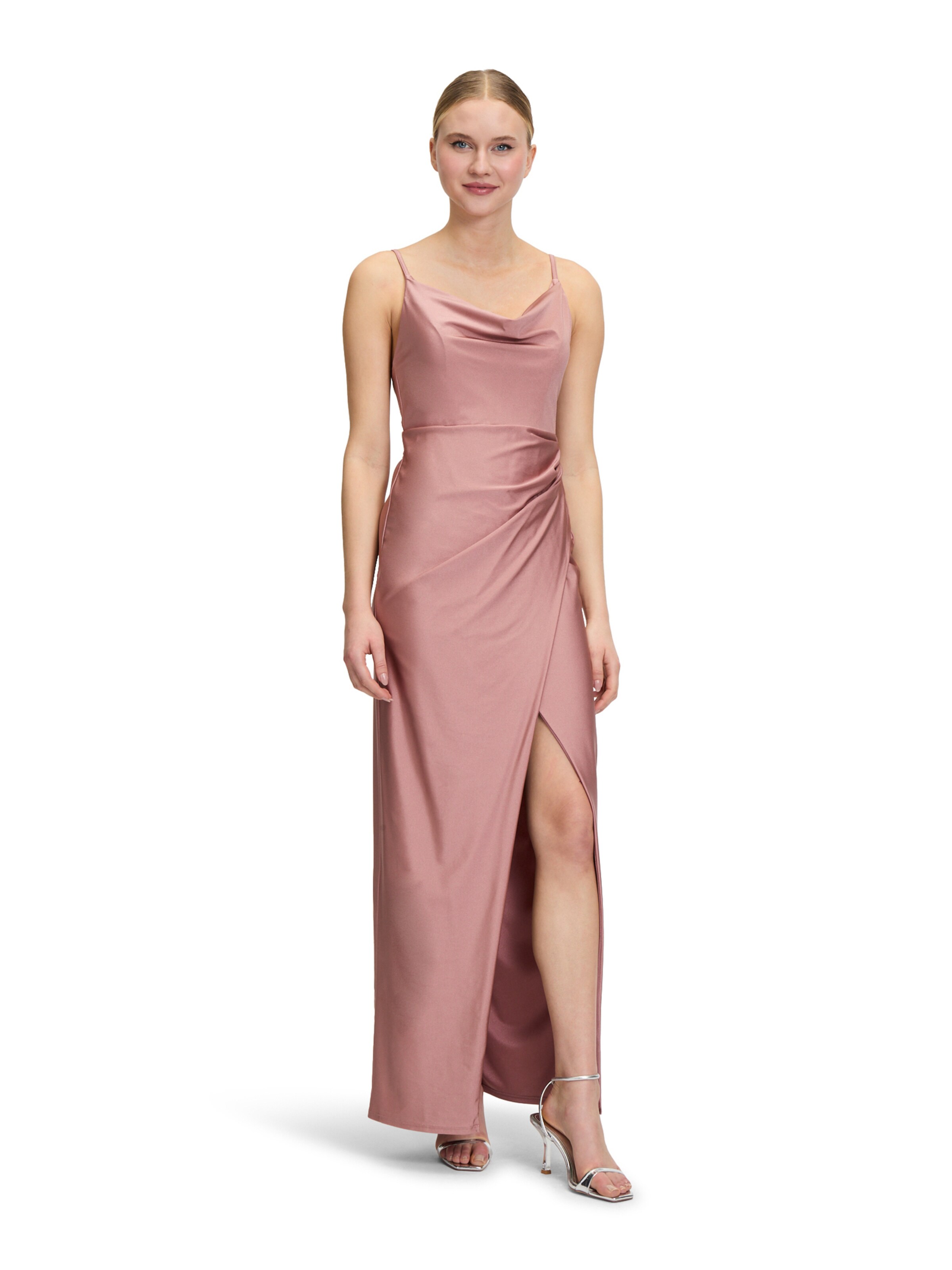 Abito da sera di Vera Mont in rosa: frontale